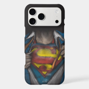 Superman   Chest Reveal Sketch Colorized
