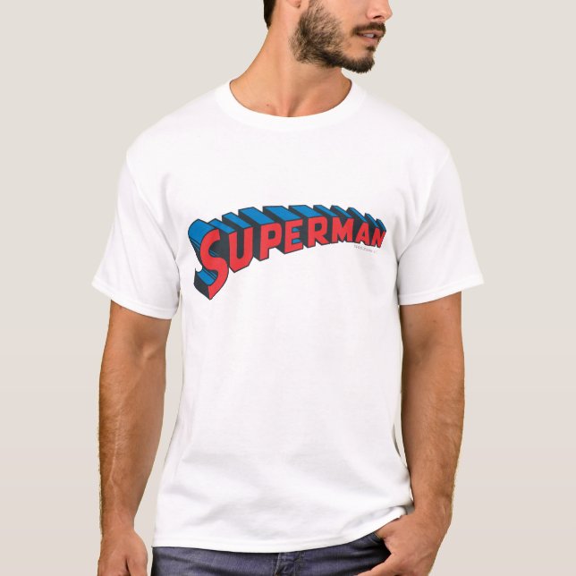 Superman | Classic Logo T-Shirt (Front)