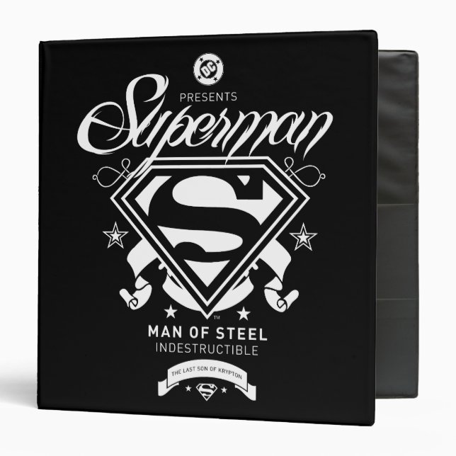 Superman Coat of Arms Binder (Front/Inside)