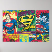 Superman Comic Panels