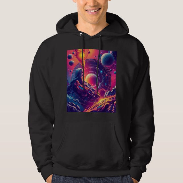 Superman | Custom Name T-Shirt Hoodie (Front)
