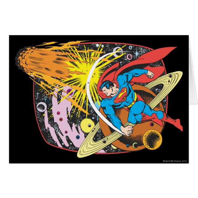 Superman dans l'espace (Devant horizontal)