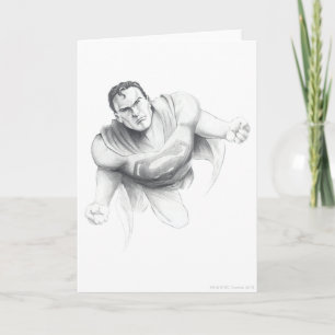 Superman Drawing Card