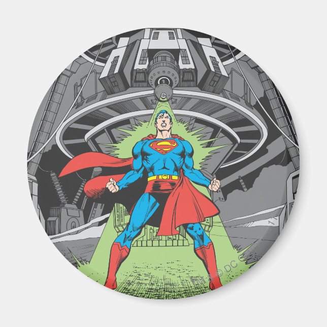 Superman Exposed to Kryptonite Magnet (Front)