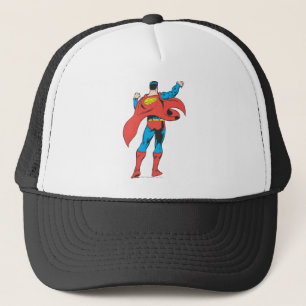 Superman From Behind Trucker Hat