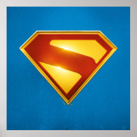 Superman Golden S Shield Brilliance