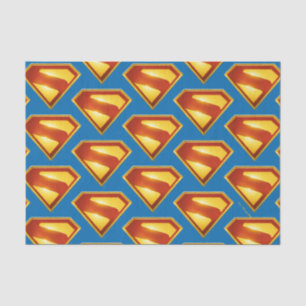 Superman Golden S Shield Brilliance Tissue Paper