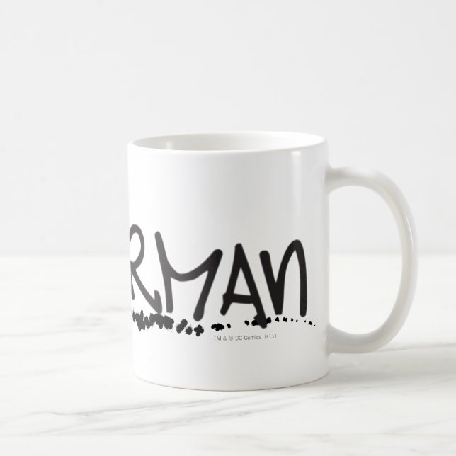 Superman | Graffiti Logo Coffee Mug (Right)