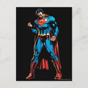 Superman  - Hand in fist Postcard