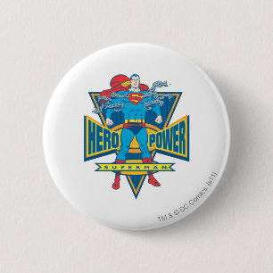 Superman - Hero Power 2 Inch Round Button