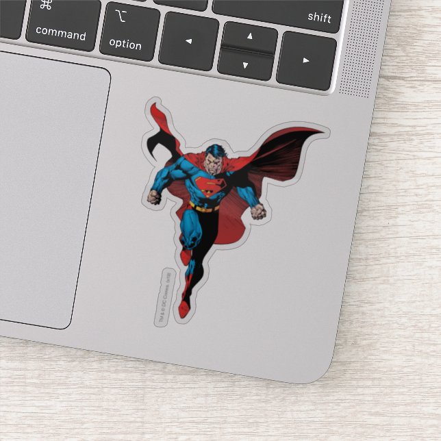 Superman Hovering - Comic Style (Detail)