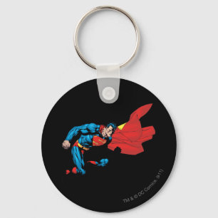 Superman in Shadow 2 Keychain