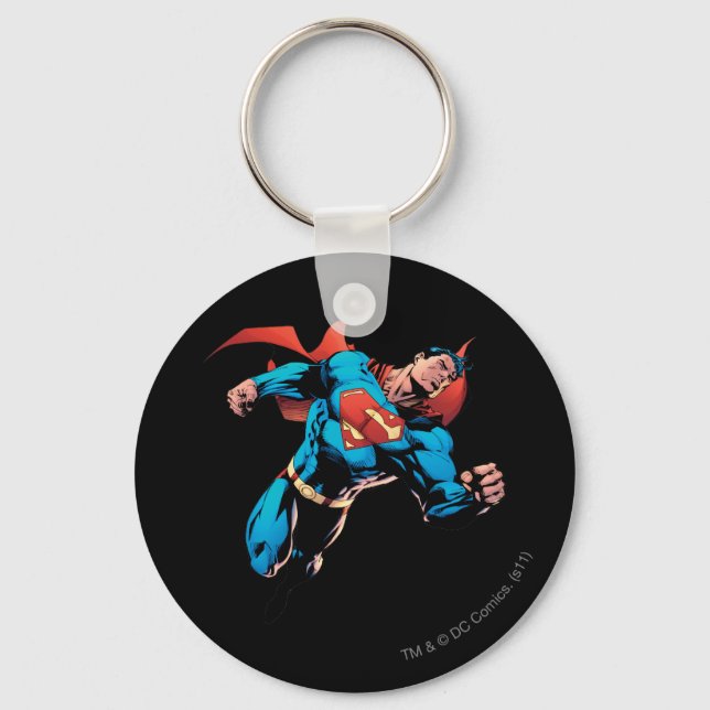 Superman in suit keychain (Front)