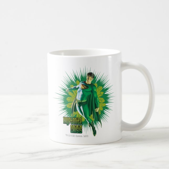 Superman Kryptonite Crisis Coffee Mug (Right)