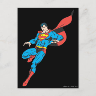 Superman Lands Lightly 2 Postcard