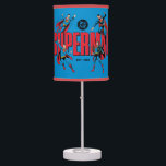 Superman Legends Forever Graphic Table Lamp<br><div class="desc">Legends are Forever with this iconic Superman graphic celebrating the different eras of our favourite Man of Steel! Grab this on a fun graphic tee,  wall art,  or many more customizable Zazzle products perfect for gifting or treating yourself!</div>