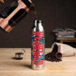 Superman Legends Forever Graphic Water Bottle<br><div class="desc">Legends are Forever with this iconic Superman graphic celebrating the different eras of our favourite Man of Steel! Grab this on a fun graphic tee,  wall art,  or many more customizable Zazzle products perfect for gifting or treating yourself!</div>