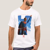 Superman Look Up Pose
