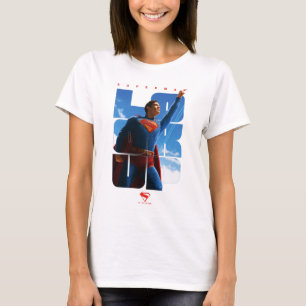 Superman Look Up Pose T-Shirt