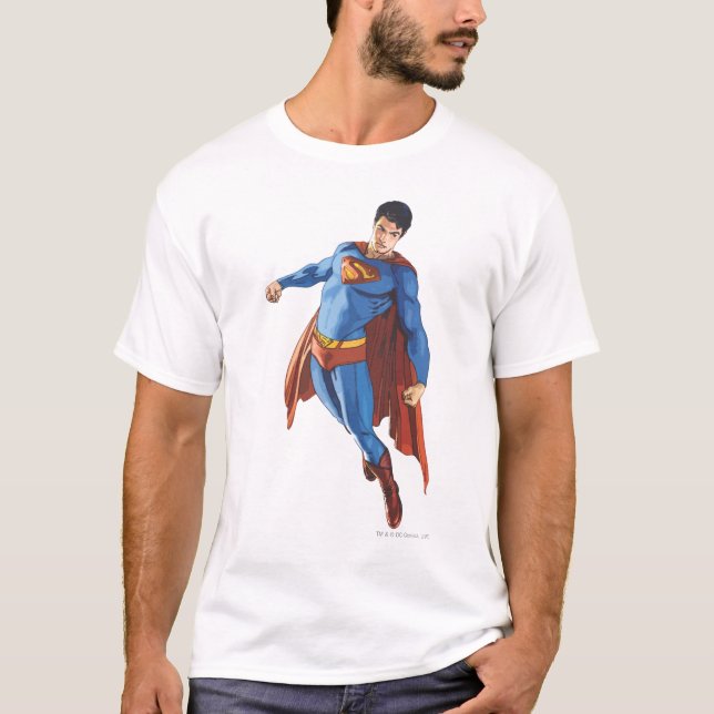 Superman Looking Down T-Shirt (Front)