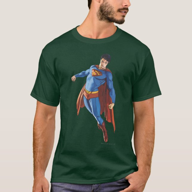 Superman Looking Down T-Shirt (Front)