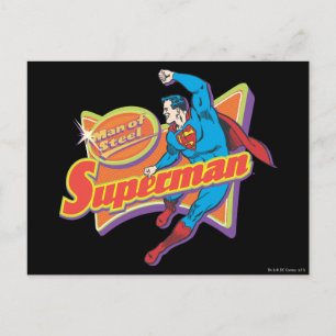 Superman - Man of Steel Postcard