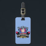 Superman - Man of Tomorrow Luggage Tag<br><div class="desc">Superman | Man of Tomorrow! Check out this graphic of our favourite All-American Superman!</div>