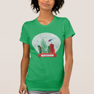 Superman Metropolis Snow Globe Graphic T-Shirt