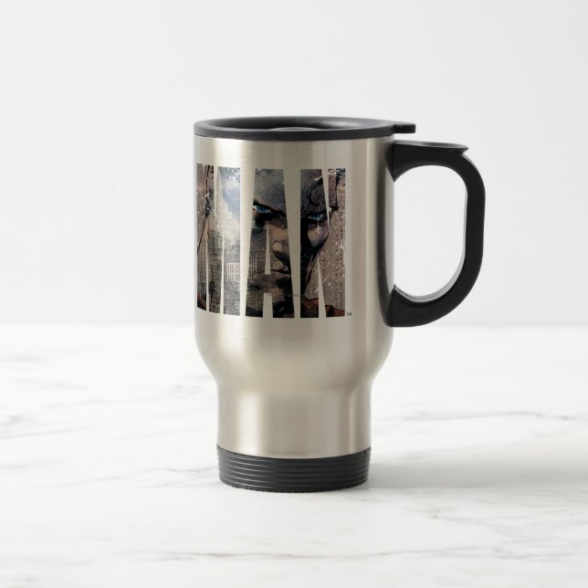Superman Name Travel Mug (Right)