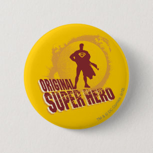 Superman Original Super Hero 2 Inch Round Button