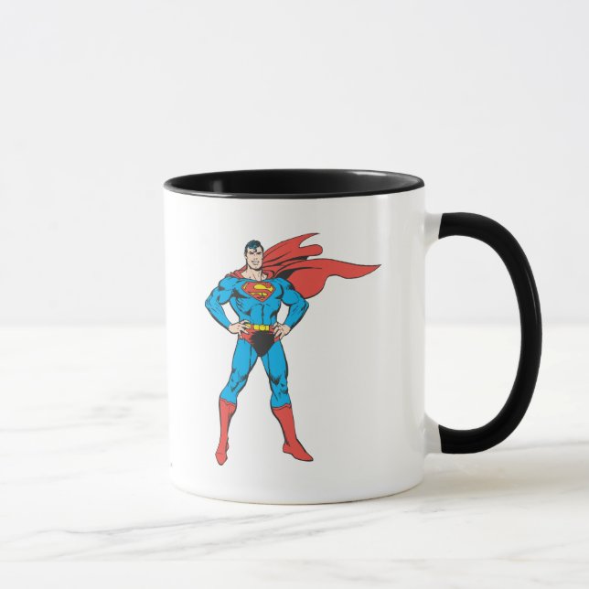 Superman Posing Mug (Right)
