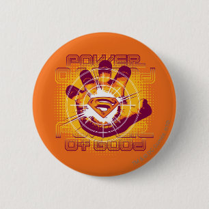 Superman Power of Good 2 Inch Round Button