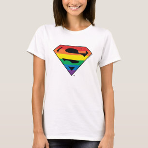 Superman Rainbow Logo T-Shirt