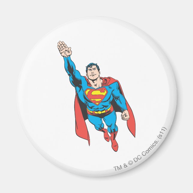Superman Right Arm Raised Magnet (Front)