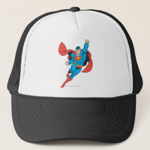 Superman Right Fist Raised Trucker Hat