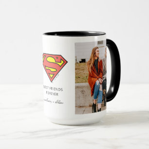 Superman S-Shield Best Friends Photo Mug