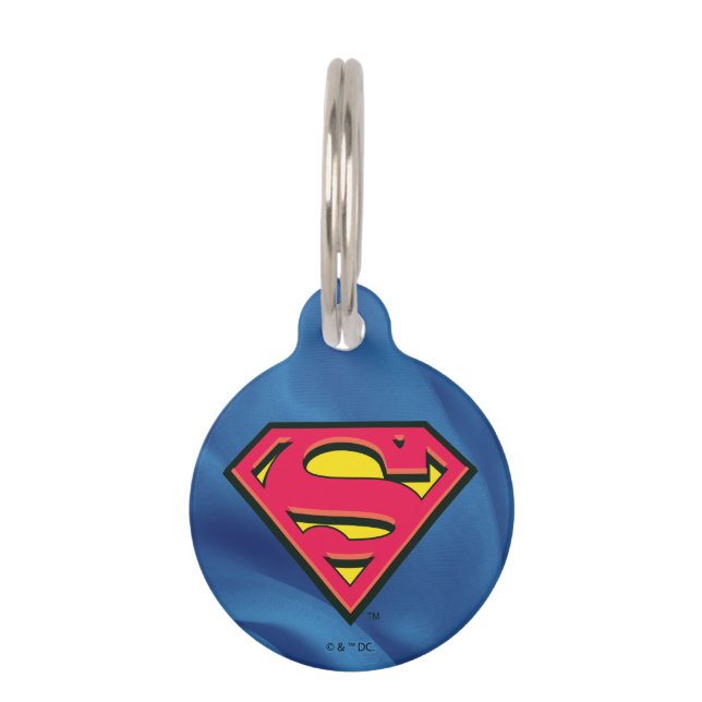 Superman S-Shield | Classic Logo Pet Tag (Front)