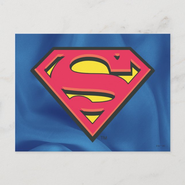 Superman S-Shield | Classic Logo Postcard (Front)