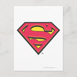 Superman S-Shield Classic Logo Postcard