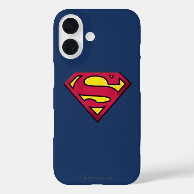 Superman S-Shield | Dirt Logo Case-Mate iPhone Case (Back)