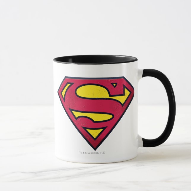 Superman S-Shield | Dirt Logo Mug (Right)
