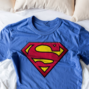 Superman S-Shield Dirt Logo T-Shirt