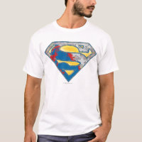 Superman S-Shield | Grey Yellow Red Black Mix Logo