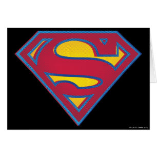 Superman S-Shield Logo de points