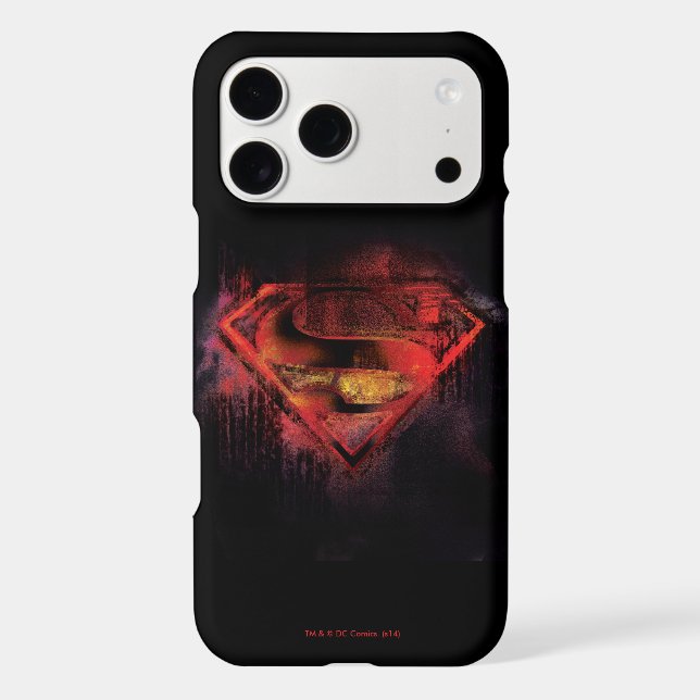 Superman S-Shield | Logo peint (Verso)