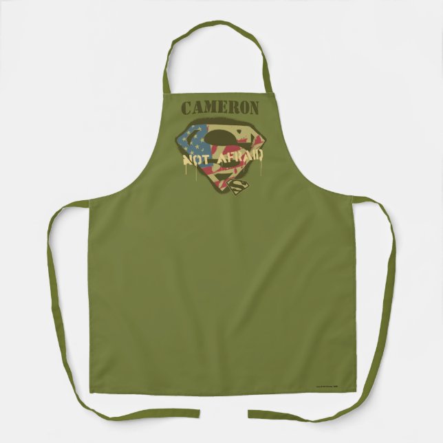 Superman S-Shield | Not Afraid Logo Apron (Front)
