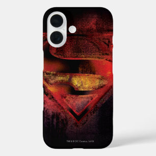 Superman S-Shield   Painted Logo iPhone 16 Case