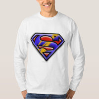 Superman S-Shield | Purple Airbrush Logo