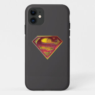 Superman S-Shield Reflection Logo iPhone 11 Case