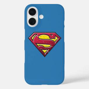 Superman S-Shield   Scratches Logo iPhone 16 Case